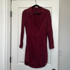Max Jeans shirt dress, size XS